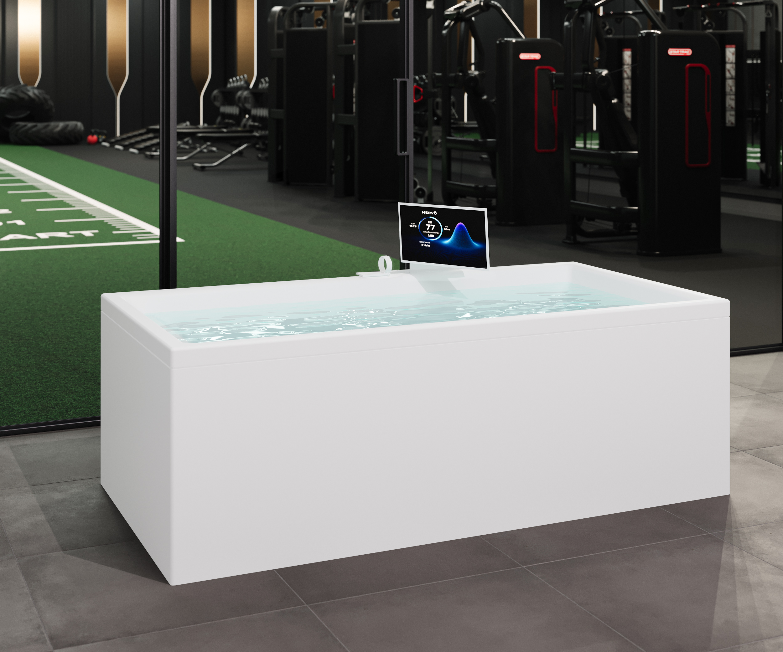 Gym Setup - White